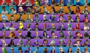 Conta Fortnite + 96 Skins + Machado Leviata