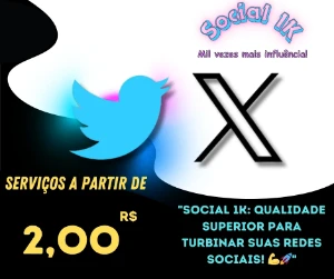 Twitter Seguidores / Curtidas / Visualizações Seguidores VIP - Redes Sociais