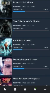 Conta steam LV56 com 247 jogos + 8 mil pontos steam - Outros