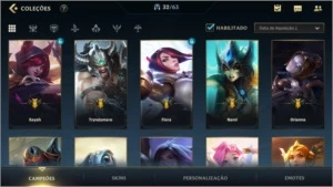 Conta ouro 3 , nivel 22 - League of Legends: Wild Rift LOL WR