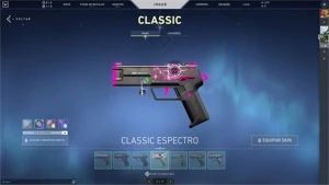 Conta Valorant plat com várias skins