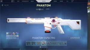 Conta Valorant plat com várias skins