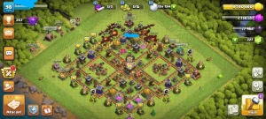 Conta clash of clans full cv10