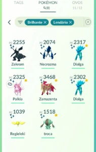 Conta de pokemon go level 45