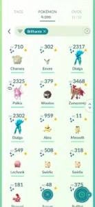 Conta de pokemon go level 45