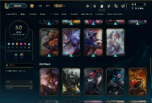 Bronze 2 com 150 Champs e 50 Skins ( mais de 50 jogos ) - League of Legends LOL