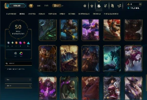 Bronze 2 com 150 Champs e 50 Skins ( mais de 50 jogos ) - League of Legends LOL