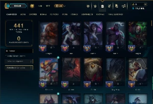 Bronze 2 com 150 Champs e 50 Skins ( mais de 50 jogos ) - League of Legends LOL