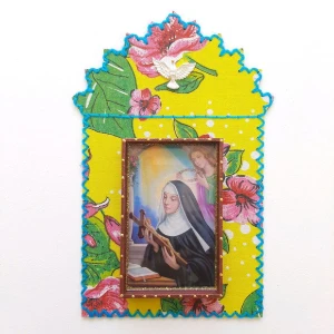 Capelinha "Santa Rita de Cássia" - Artesanato e Personalizados