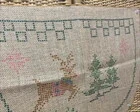 Tela para bordar em juta NTJ-02 - 72 x 49 cm - Artesanato e Personalizados