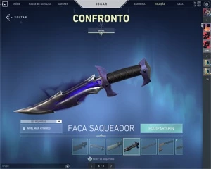 Conta Valorant com varias Skins