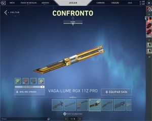 Conta Valorant com varias Skins