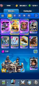 Conta de Clash Royale 12k