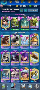 Conta de Clash Royale 12k
