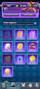 Conta de Clash Royale 12k