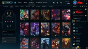 Conta LOL Tier Mestre, 213 Skins - League of Legends