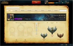 Conta lol lvl 15 +7 Campeões + 3400 ip + Sona Queridinha - League of Legends
