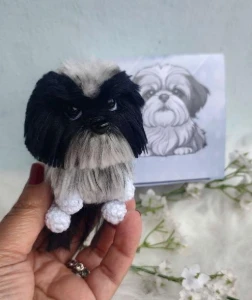 Topo de Bolo Cachorrinho - Artesanato e Personalizados