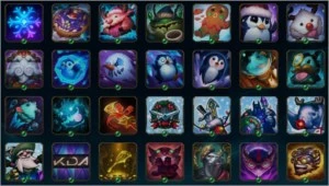 CONTA DE LOL COM ITENS DE COLECIONADOR - League of Legends