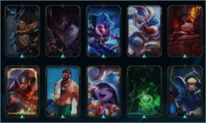 CONTA DE LOL COM ITENS DE COLECIONADOR - League of Legends