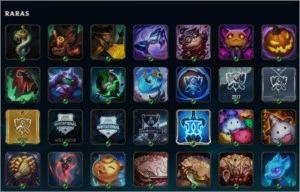 CONTA DE LOL COM ITENS DE COLECIONADOR - League of Legends