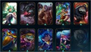 CONTA DE LOL COM ITENS DE COLECIONADOR - League of Legends