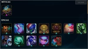 CONTA DE LOL COM ITENS DE COLECIONADOR - League of Legends