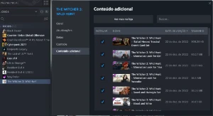 Conta Steam com Cyberpunk 2077, Lies of P, CSGO e outros
