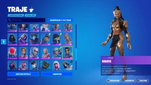 fortnite conta com varias skins funciona somente em pc