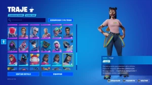 fortnite conta com varias skins funciona somente em pc