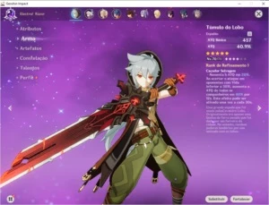 AR36 TÚMULO DO LOBO+RAZOR+QIQI+QEKING - Genshin Impact