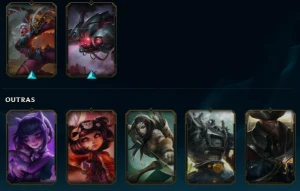 Conta League of Legends Full Acesso - 134 Champs e 48 Skins LOL