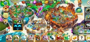 Conta Dragoncity level 75 topada - Dragon City Mobile