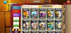 Conta Dragoncity level 75 topada - Dragon City Mobile