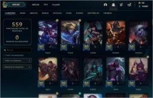 Conta League Of Legend - League of Legends LOL