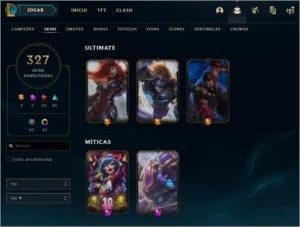 Conta League Of Legend - League of Legends LOL