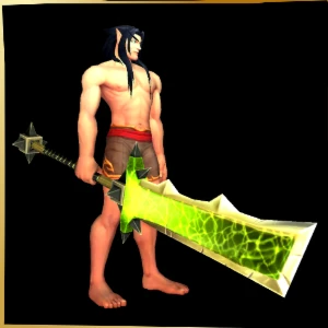 World of Warcraft - Skin de Arma Espada Duas Mãos (Transmog) - Blizzard