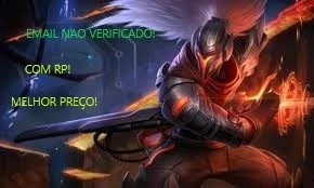 CONTAS LOL EMAIL NÃO VERIFICADO COM RP! - League of Legends