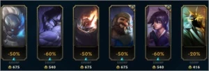 Conta d1, 93 champs 75 skins honra 5 - League of Legends LOL