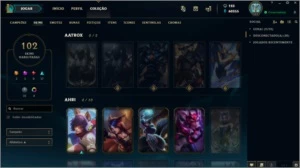 Conta LOL - 102 Skins - League of Legends