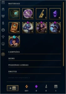 Conta de league of Legends LOL