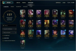 CONTA GOLD 3 MMR DE PLATINA 4 ! barato - League of Legends LOL