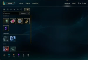 CONTA GOLD 3 MMR DE PLATINA 4 ! barato - League of Legends LOL