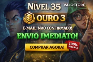 Conta Smurf Ouro 3 De Valorant - Pronta Para O Comp