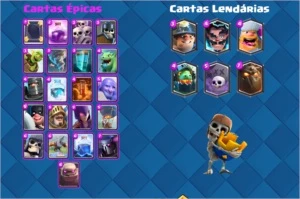 Clash Royale LVL 9 - Arena 9 - 6 Lendárias