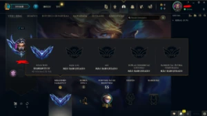 Conta D4 mmr d1 - League of Legends LOL
