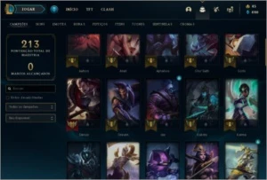CONTA PLATINA 4 57 CHAMP 29 SKINS - League of Legends LOL