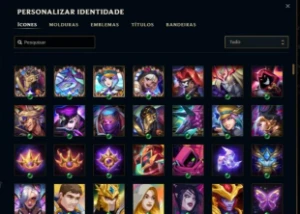 Conta lol nível 720 rank ESMERALDA com 441 skins +contaVava - League of Legends