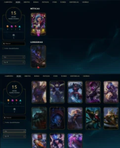 Conta Platina 4 67% Winrate 31 Pdl Win - League Of Legends LOL
