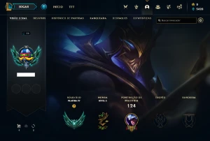 Conta Platina 4 67% Winrate 31 Pdl Win - League Of Legends LOL